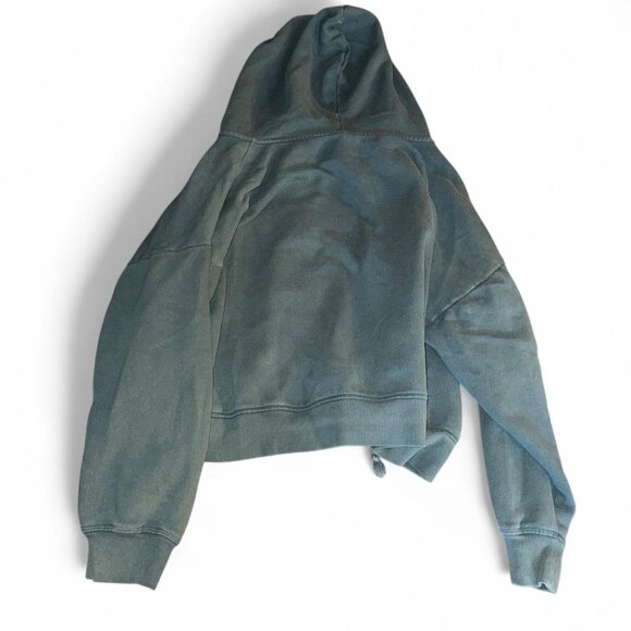 Victoria's Secret PINK campus full zip hoodie deep forest green 2024 - Picture 3 of 4